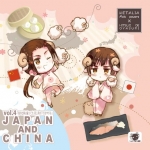 Hetalia x Goodnight with Sheep Vol. 4 - Japan and China