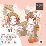 Hetalia x Goodnight with Sheep Vol. 6 - France and Spain