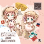 Hetalia x Goodnight with Sheep Vol. 7 - Switzerland and Liechtenstein
