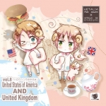 Hetalia x Goodnight with Sheep Vol. 8 - United States of America and United Kingdom