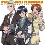 Hetalia Masaaki Kannan Anime Illustrations