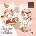 Hetalia x Goodnight with Sheep Vol. 2 - Germany and Prussia